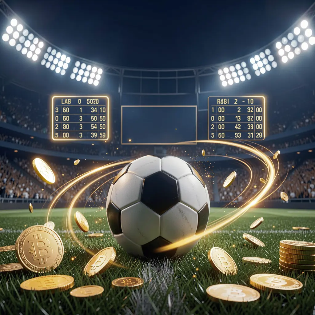 SR933 sports betting page hero banner featuring a football stadium at night with bright floodlights, a soccer ball on green grass, glowing odds panels, golden coins, and dynamic light trails in a premium dark blue and gold cinematic 3D render SR933 sports betting page hero banner featuring a football stadium at night with bright floodlights, a soccer ball on green grass, glowing odds panels, golden coins, and dynamic light trails in a premium dark blue and gold cinematic 3D render